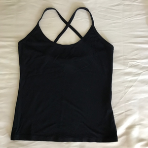 Vintage J.‎ Crew Black label Navy tank NWOT